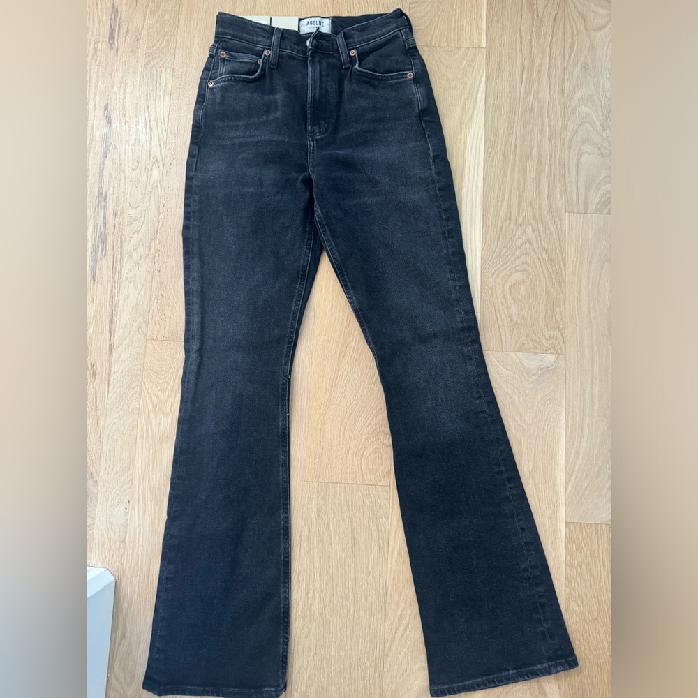 AGolde Nico boot cut high rise jeans size 23